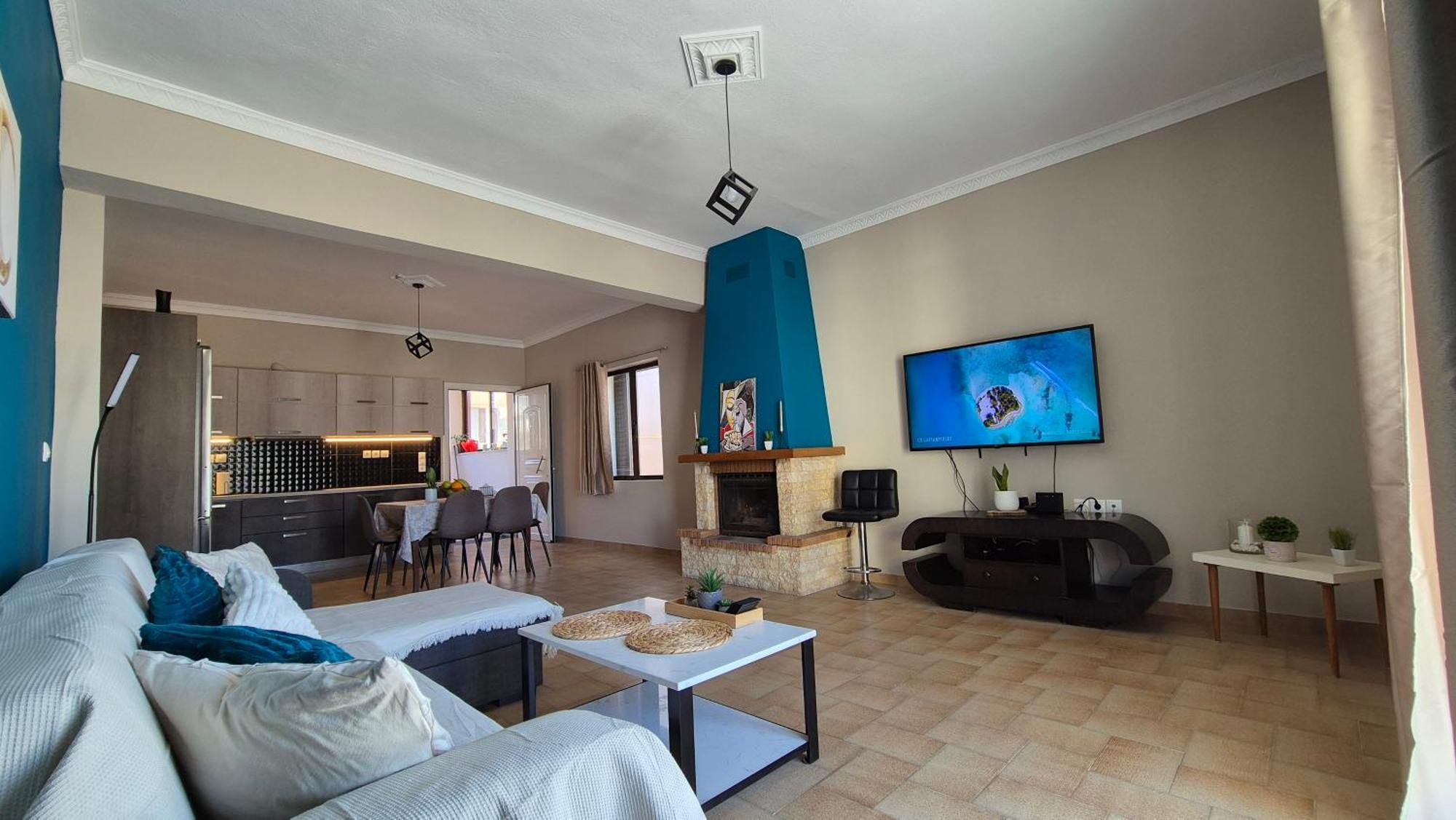 Modern Central Αpt 500M From The Beach. Chania  Exterior foto